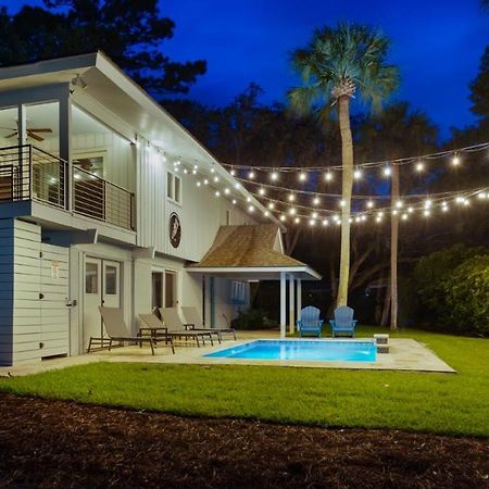 Luxury Beach House - 2Min Walk To Beach - Private Pool - Group & Dog Friendly Hilton Head Island Esterno foto