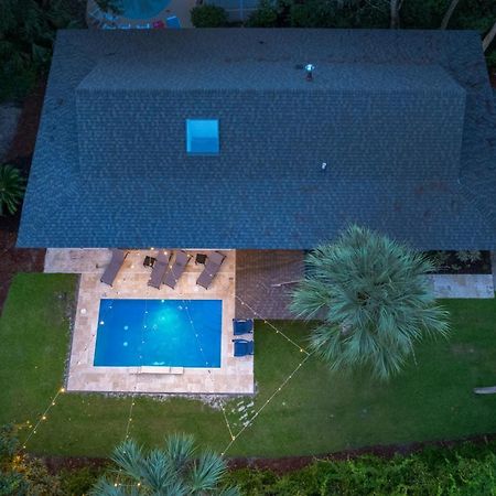 Luxury Beach House - 2Min Walk To Beach - Private Pool - Group & Dog Friendly Hilton Head Island Esterno foto
