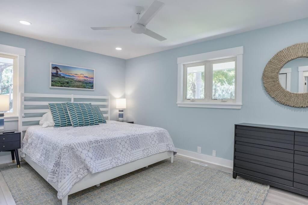 Luxury Beach House - 2Min Walk To Beach - Private Pool - Group & Dog Friendly Hilton Head Island Esterno foto