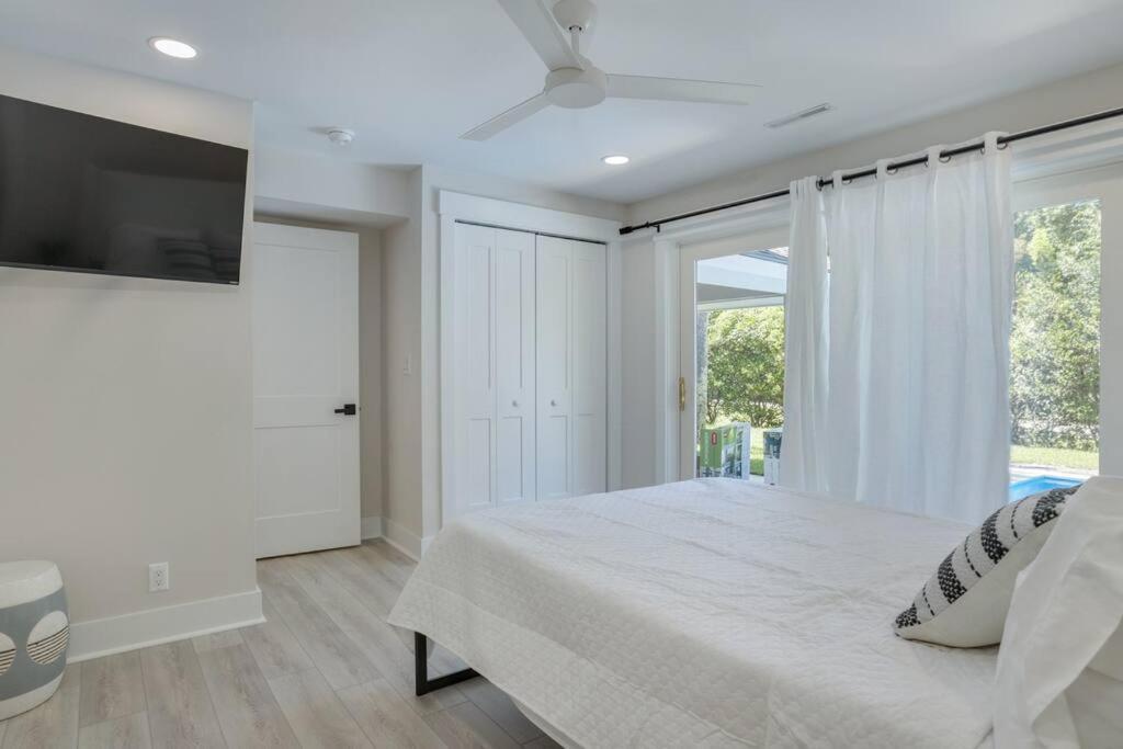 Luxury Beach House - 2Min Walk To Beach - Private Pool - Group & Dog Friendly Hilton Head Island Esterno foto