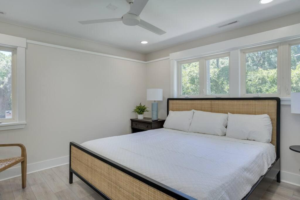 Luxury Beach House - 2Min Walk To Beach - Private Pool - Group & Dog Friendly Hilton Head Island Esterno foto