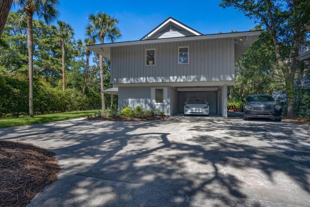 Luxury Beach House - 2Min Walk To Beach - Private Pool - Group & Dog Friendly Hilton Head Island Esterno foto