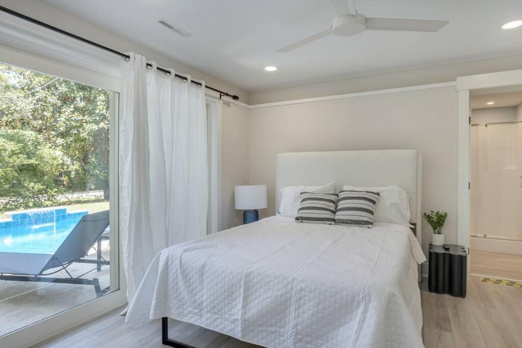 Luxury Beach House - 2Min Walk To Beach - Private Pool - Group & Dog Friendly Hilton Head Island Esterno foto