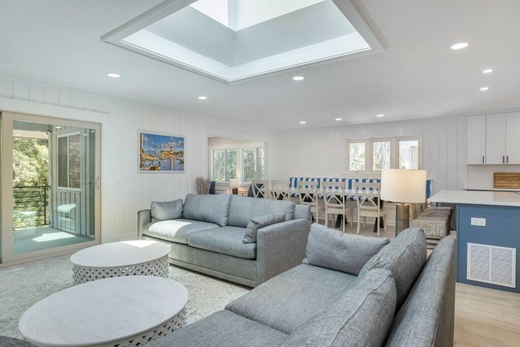Luxury Beach House - 2Min Walk To Beach - Private Pool - Group & Dog Friendly Hilton Head Island Esterno foto
