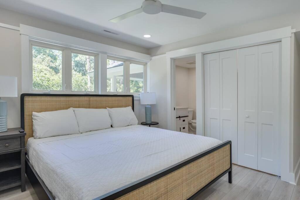 Luxury Beach House - 2Min Walk To Beach - Private Pool - Group & Dog Friendly Hilton Head Island Esterno foto