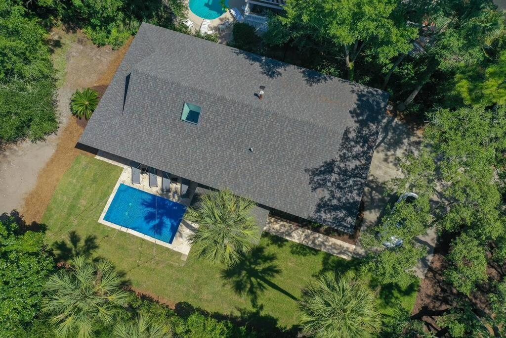 Luxury Beach House - 2Min Walk To Beach - Private Pool - Group & Dog Friendly Hilton Head Island Esterno foto