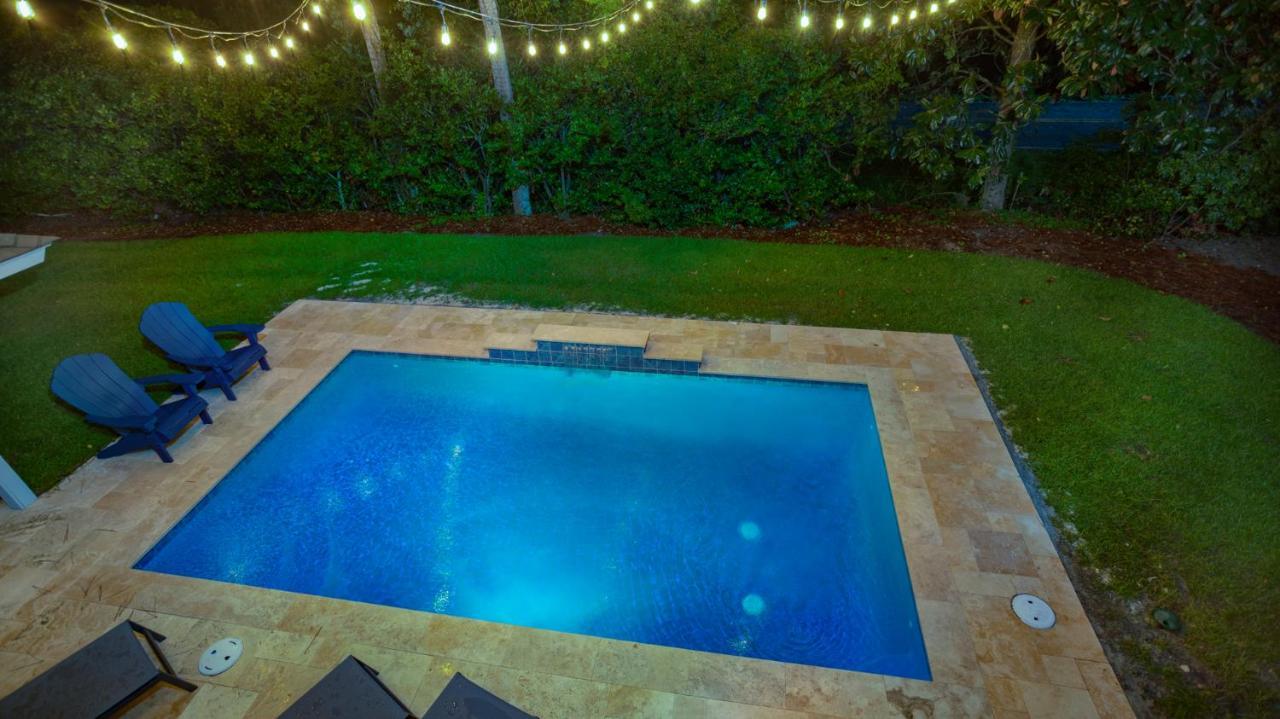 Luxury Beach House - 2Min Walk To Beach - Private Pool - Group & Dog Friendly Hilton Head Island Esterno foto